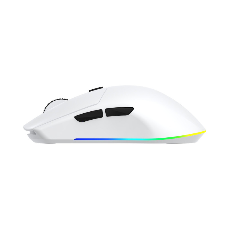 White Shark CADOR WGM-5020 ratón gaming, blanco