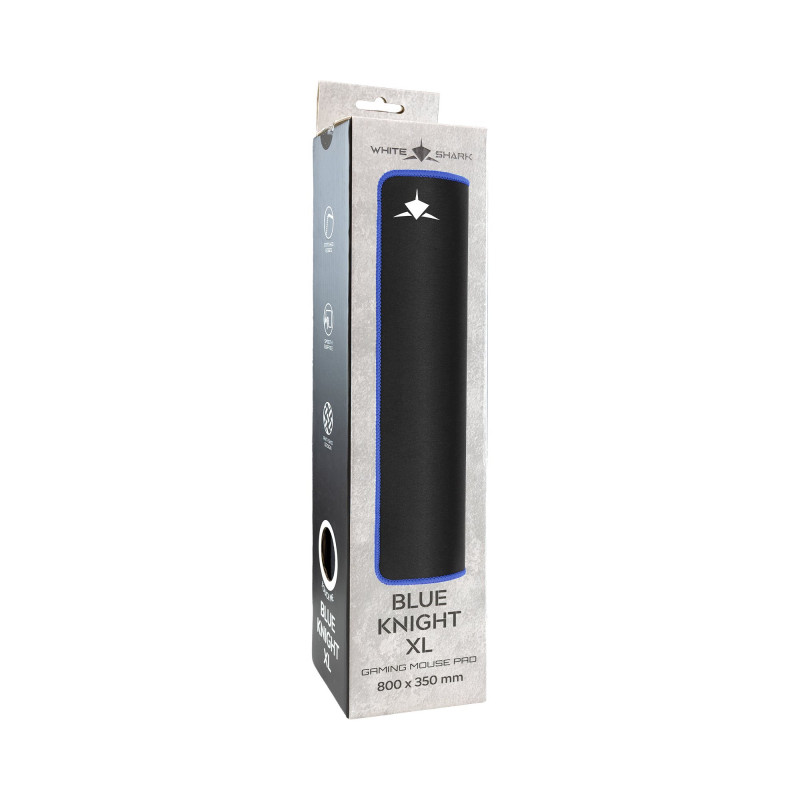 White Shark BLUE KNIGHT XL GMP-2103 alfombrilla de ratón para gaming, 800x350 mm