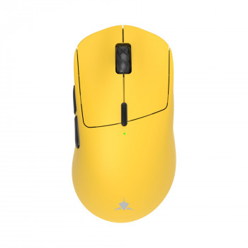 White Shark TOR WGM-5024 ratón para gaming, amarillo