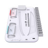 White Shark KIMURA PRO PS5 base de refrigeración con 2 estaciones de carga, blanca