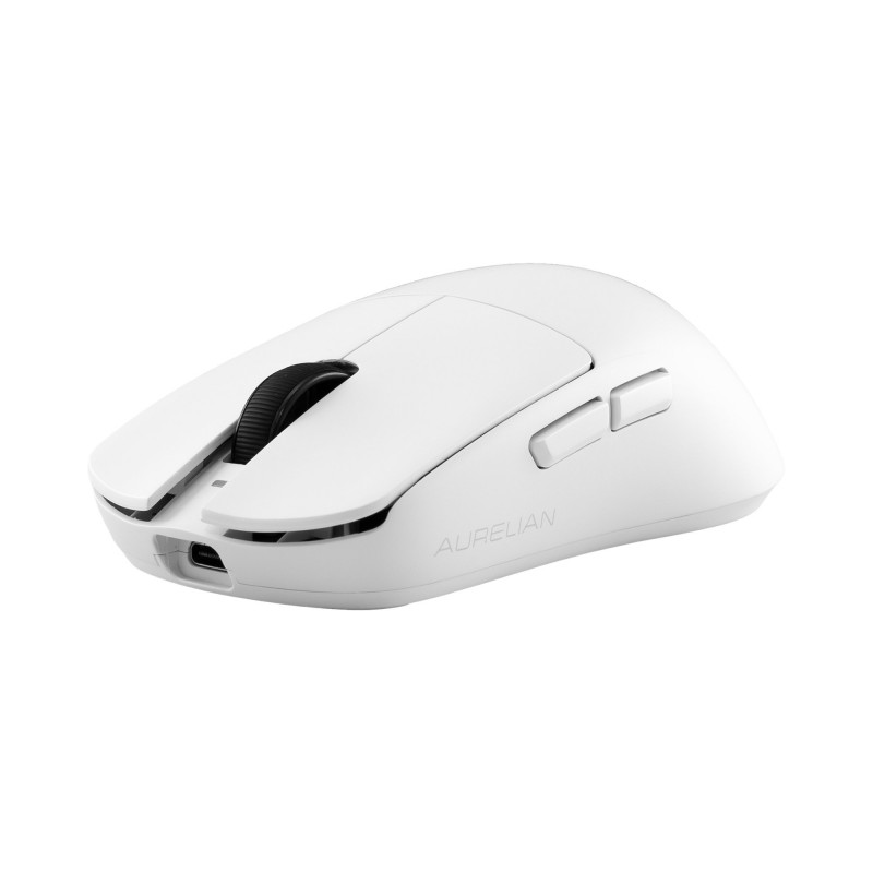 White Shark AURELIAN WGM-9011 ratón para gaming, blanco