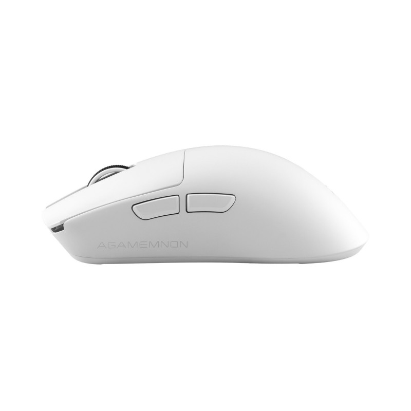 White Shark AGAMEMNON WGM-9012 ratón gaming, blanco