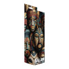 Sbox BALAM XL MP-04 alfombrilla de ratón, 700x300 mm, negra con estampado