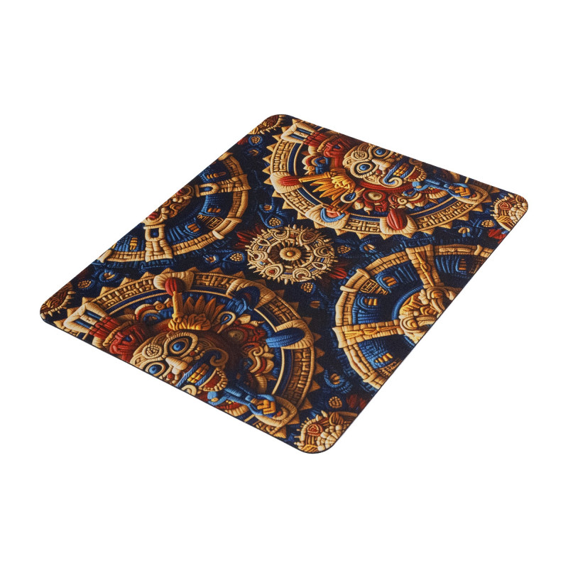 Sbox HUARI M MP-05 alfombrilla de ratón, 300x250 mm, negra con estampado