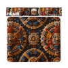 Sbox HUARI M MP-05 alfombrilla de ratón, 300x250 mm, negra con estampado