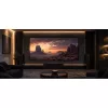 Reflecta CineHome ALR UST 82551 pantalla de proyección enmarcada, 223x126 cm, 16:9