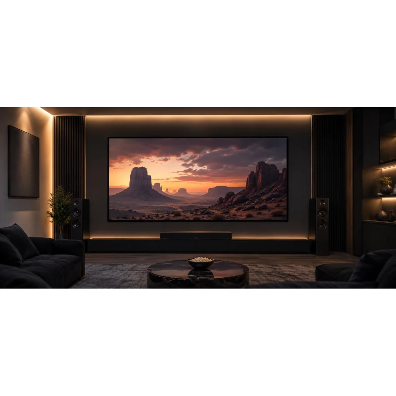 Reflecta CineHome ALR UST 82551 pantalla de proyección enmarcada, 223x126 cm, 16:9