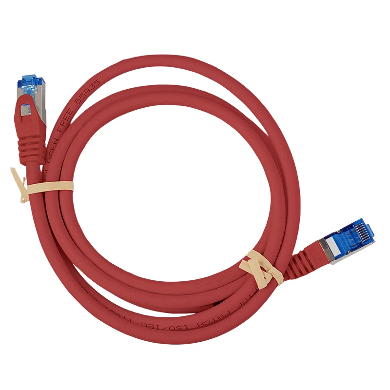 LogiLink CP4054S cable de conexión Cat.6A CCA S/FTP LSZH, 2 m, rojo, EconLine