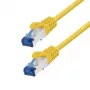 LogiLink CP4047S cable de conexión Cat.6A CCA S/FTP LSZH, 1,5 m, amarillo, EconLine