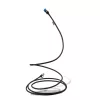 LogiLink CP5013S cable de conexión Cat.6A SLIM S/FTP LSZH, 0,25 m, negro, SlimLine