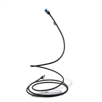 LogiLink CP5013S cable de conexión Cat.6A SLIM S/FTP LSZH, 0,25 m, negro, SlimLine