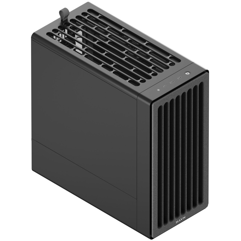 HAVN BF 360 Flow Solid caja de PC, Midi Tower, E-ATX, negra