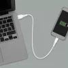 LogiLink CU0251 cable USB 2.0 de USB-C a USB-A, 480 Mbps, 15 W, blanco, 0,5 m