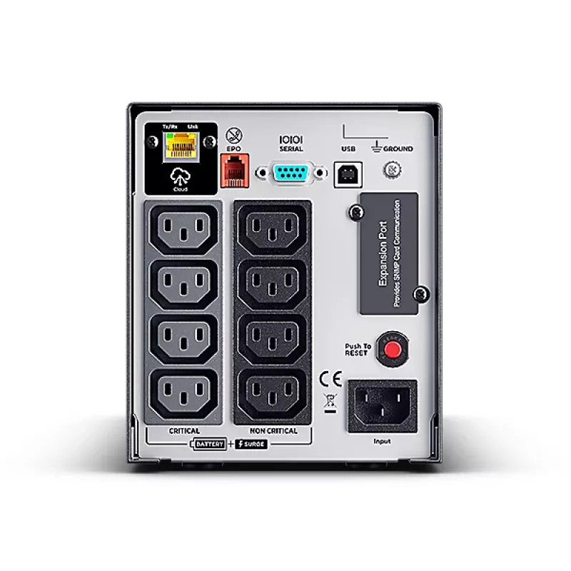 CyberPower PR750ELCD3C SAI line-interactive 750VA/750W, formato torre