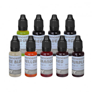 Kit de concentrado de refrigerante Thermaltake TT Premium CL-W221-OS00SW-A, 9 x 20 ml