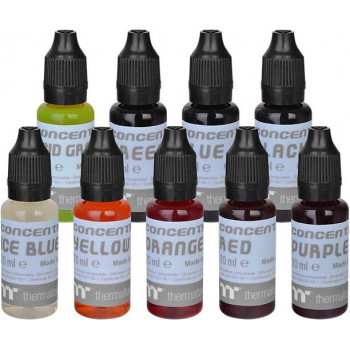 Kit de concentrado de refrigerante Thermaltake TT Premium CL-W221-OS00SW-A, 9 x 20 ml