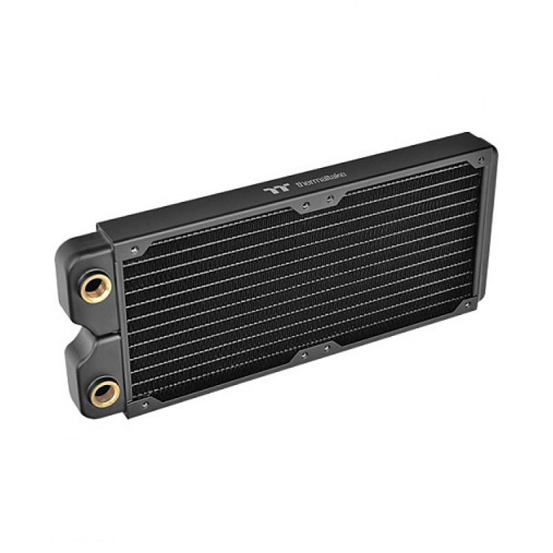 Thermaltake Pacific TOUGH C240 CL-W305-CU12BL-A kit de refrigeración líquida, refrigerante transparente, 12 cm, negro