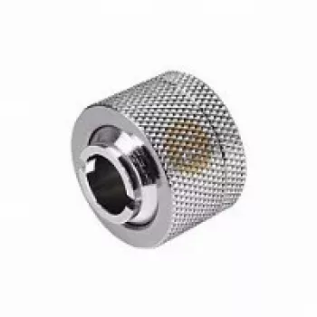 Thermaltake Pacific CL-W031-CA00SL-A conector de compresión, 1/2″ diámetro interior x 5/8″ exterior, cromado