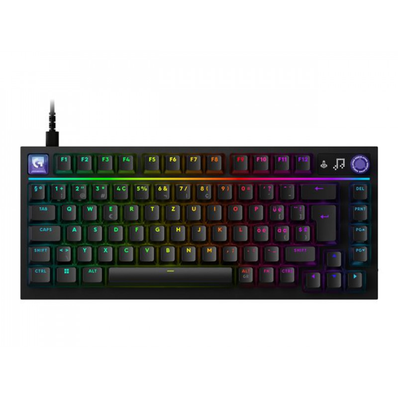 Logitech G316 X 75 teclado para juegos, negro, US International