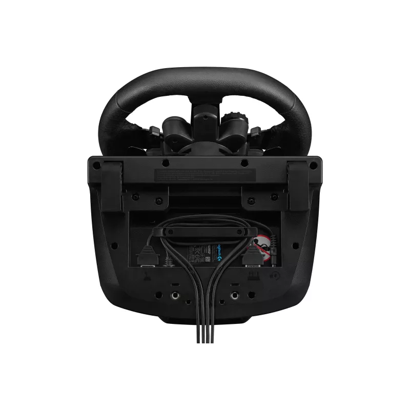 Logitech G923 volante de carreras con pedales para PC, negro