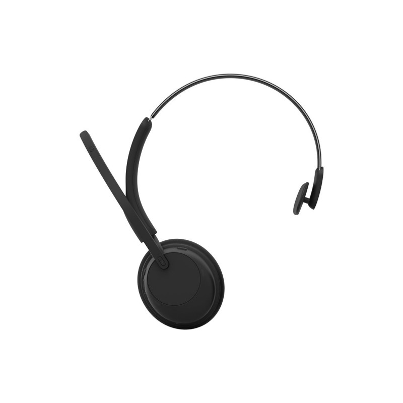 Jabra Evolve3 45 Mono UC auriculares con micrófono, LINK 390c y base de carga, negros