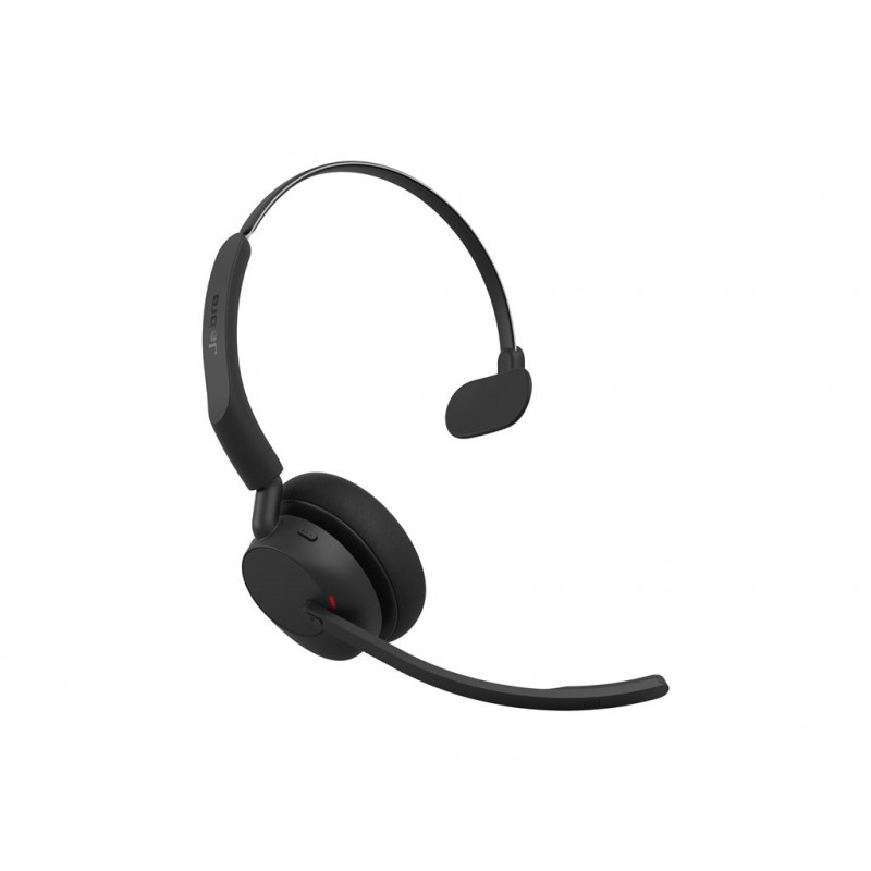 Jabra Evolve3 45 Mono UC auriculares con micrófono, LINK 390c y base de carga, negros