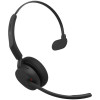Jabra Evolve3 45 MS Mono auriculares con micrófono y Link 390c, supraaurales, Bluetooth, negros