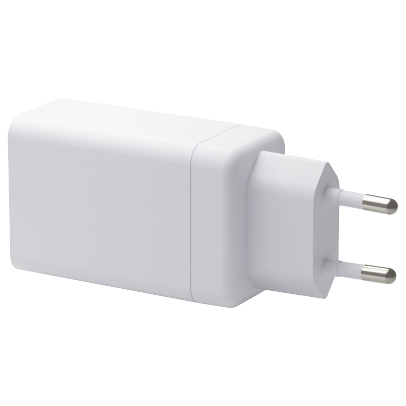 dbramante1928 CI70CCWH4436 adaptador de corriente, 70 W, 2x USB-C + 1x USB-A, enchufe UE, blanco