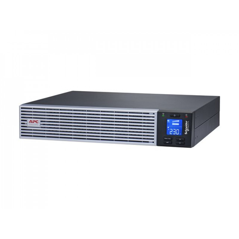 APC Easy UPS On-Line SRVL1KRIRK sistema de alimentación ininterrumpida, 1000 VA / 900 W, Li-Ion, rack 2U, con kit de carriles