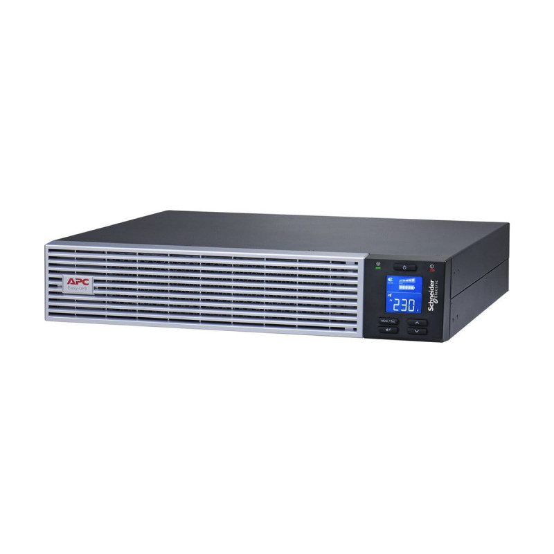 APC Easy UPS On-Line SRVL1KRIRK sistema de alimentación ininterrumpida, 1000 VA / 900 W, Li-Ion, rack 2U, con kit de carriles