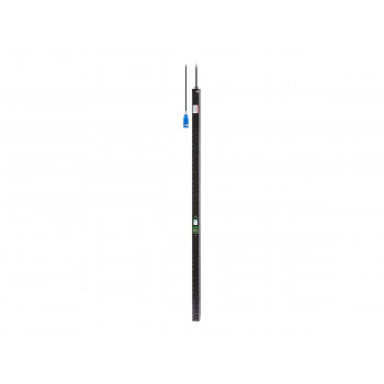 APC Easy PDU EPDU2116SMBO unidad de distribución de energía para rack con medición y conmutación por salida, ZeroU, 16 A, 230 V, 20 x C13 y 4 x C19, cable de 3 m