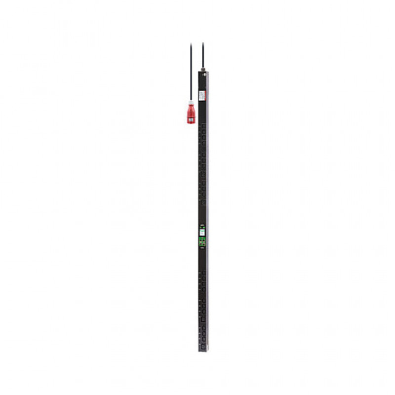 APC Easy PDU EPDU2116SMBO unidad de distribución de energía para rack con medición y conmutación por salida, ZeroU, 16 A, 230 V, 20 x C13 y 4 x C19, cable de 3 m