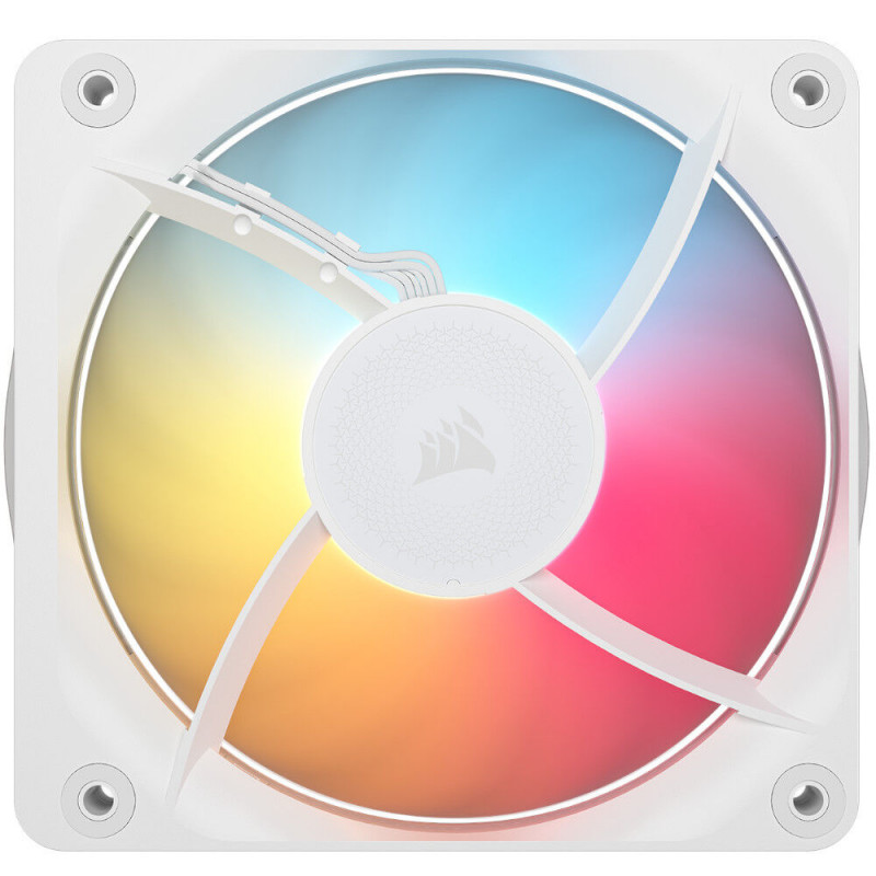 Corsair iCUE LINK RX120 II RGB ventilador PWM CO-9051058-WW, 120 mm, individual, blanco