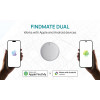 XD Design FindMate Dual RCS rastreador P301.6203, Apple Find My y Android Find Hub, IPX5