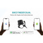 XD Design Connects Bike Finder Dual timbre de bicicleta con localizador, Apple y Android Find, IPX6, P301.1401