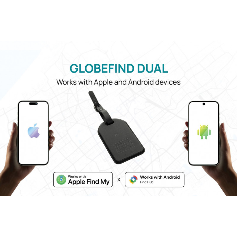 XD Design Connects Globefind Dual RCS localizador de equipaje, Apple y Android Find, P301.5701