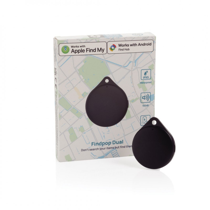 XD Design Connects Findpop Dual localizador, Apple y Android Find, IPX5, P301.1701