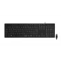 Speedlink NIALA SL-640008-BK teclado, negro, distribución alemana