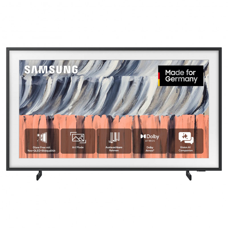 Samsung GQ43LS03HEUXZG The Frame, Smart TV QLED de 43", 4K UHD, negro