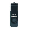 Hama Rotate memoria USB, 256 GB, USB 3.0, azul petróleo