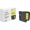 Renkforce RF-LT-D40918 cinta de etiquetas, sustituye a DYMO D1 40918, 9 mm, amarilla con texto negro, 7 m