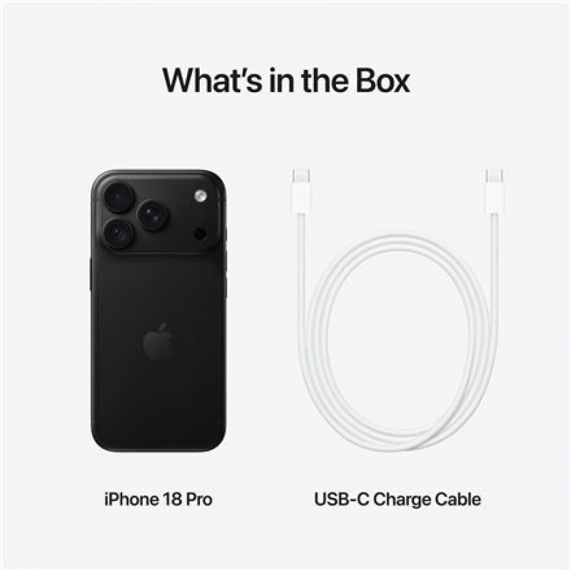 Apple iPhone 18 Pro smartphone, 256 GB, JP eSIM, negro