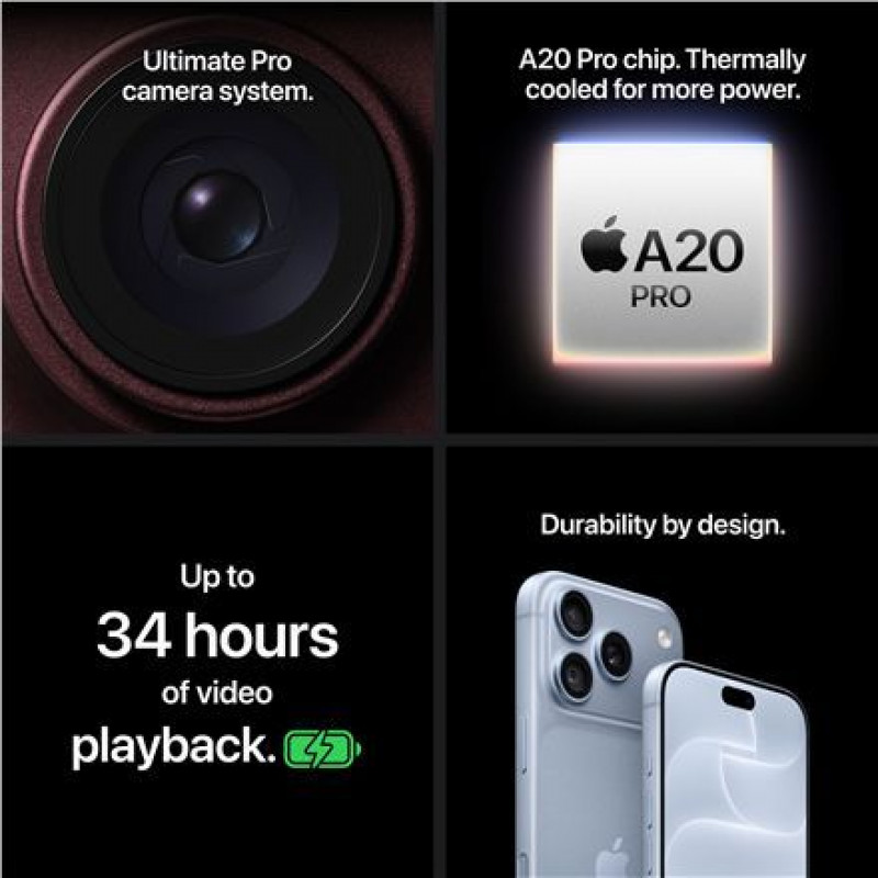 Apple iPhone 18 Pro smartphone, 256 GB, JP eSIM, burdeos