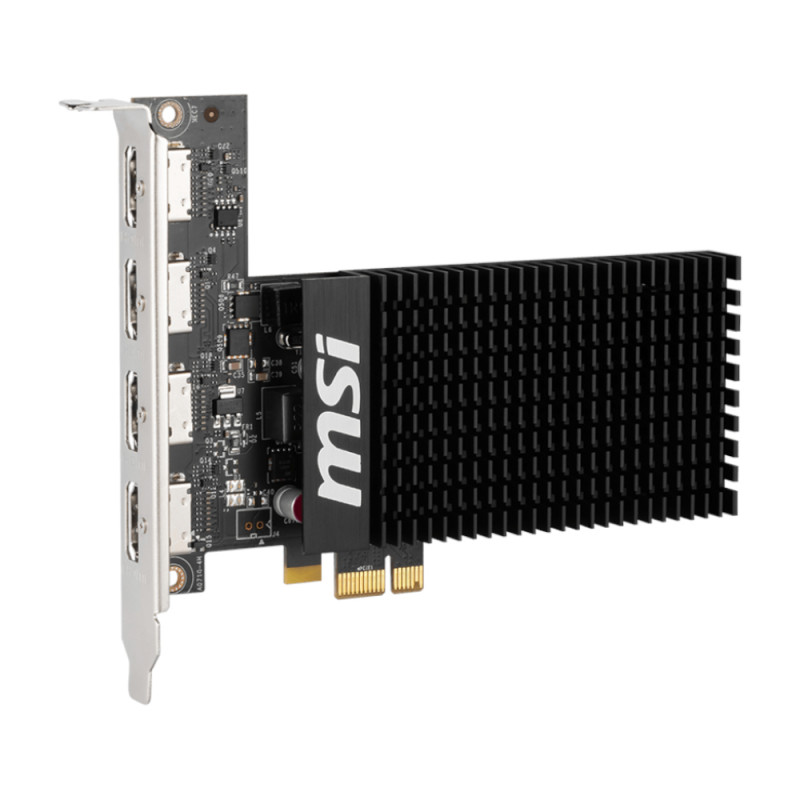 MSI GeForce GT 710 2GD3H tarjeta gráfica, 2 GB GDDR3, 64 bits, 4x HDMI