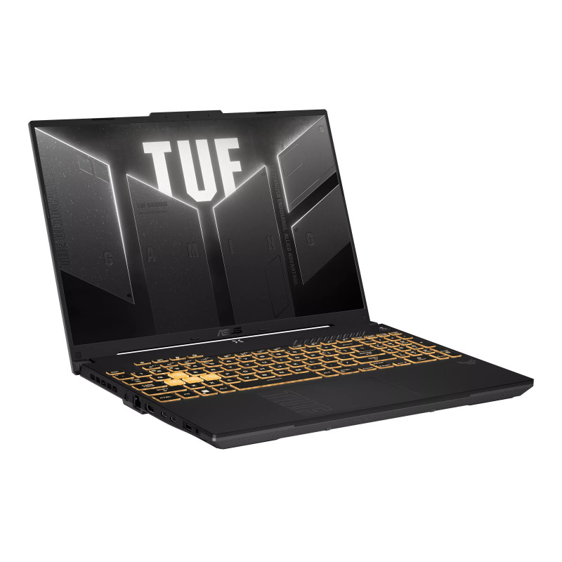 ASUS TUF Gaming F16 FX607VJR-TU305W portátil, Intel Core 5 205H, 16 GB DDR5, SSD de 512 GB, GeForce RTX 3050 6 GB, Windows 11 Home, teclado US International, gris