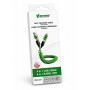 Vakoss MLU680G cable 4 en 1, 1,5 m, 60 W, 3 A, QC/PD, verde