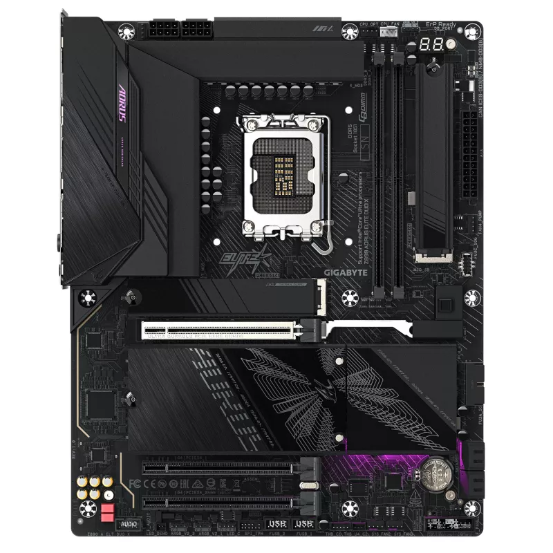 Gigabyte Z890 AORUS Elite Duo X placa base, ATX, socket LGA1851, DDR5