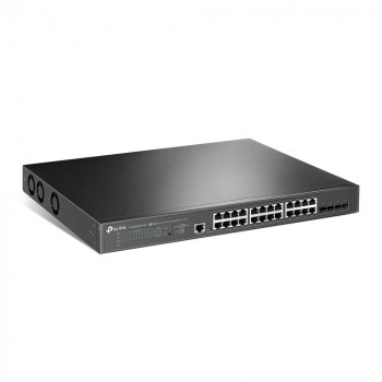 Conmutador de red TP-Link JetStream TL-SG3428XPP-M2 gestionado L2+, 2.5G Ethernet, PoE, 1U, negro