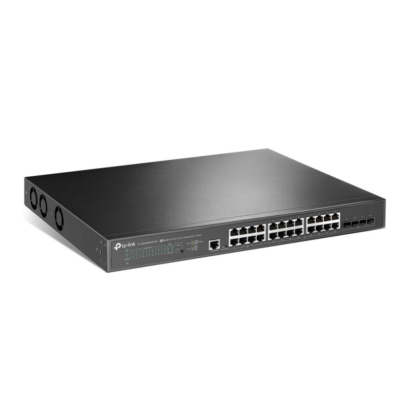 Conmutador de red TP-Link JetStream TL-SG3428XPP-M2 gestionado L2+, 2.5G Ethernet, PoE, 1U, negro