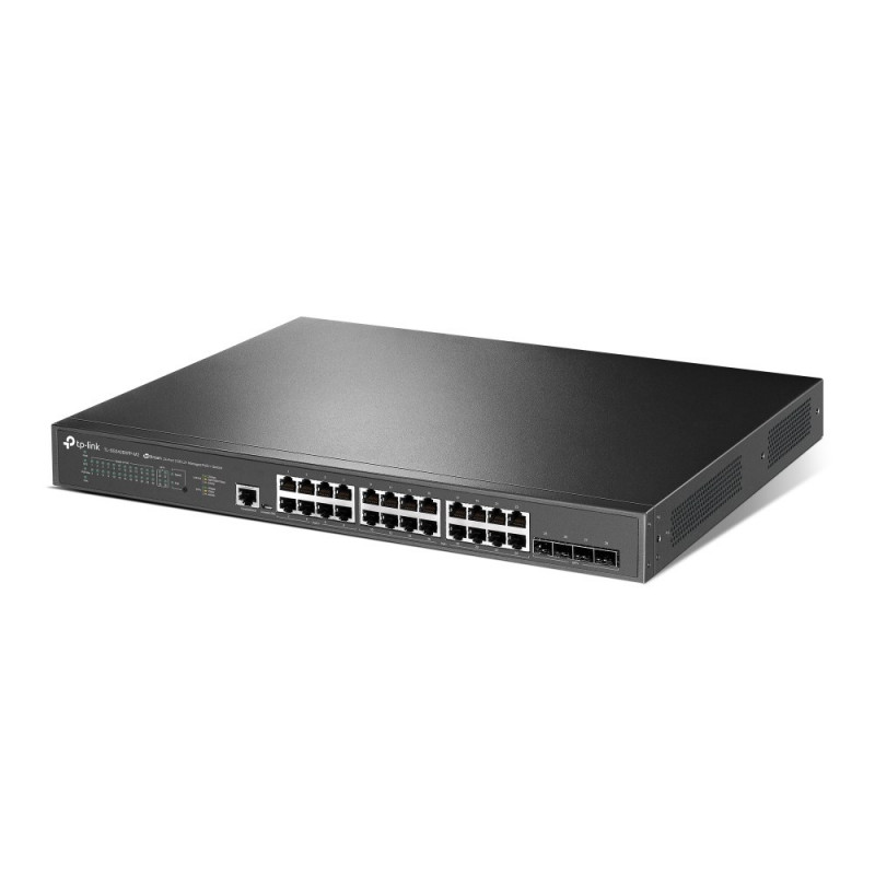 Conmutador de red TP-Link JetStream TL-SG3428XPP-M2 gestionado L2+, 2.5G Ethernet, PoE, 1U, negro